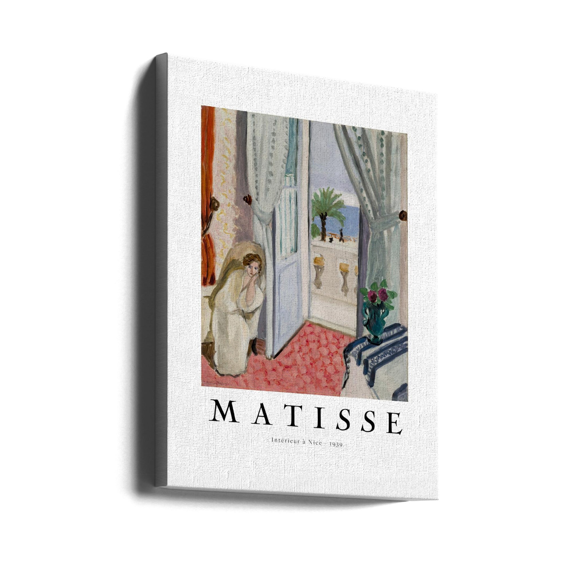 Wall Art by Henri Matisse - Nice Interior-canvas prints-DECOROLALA