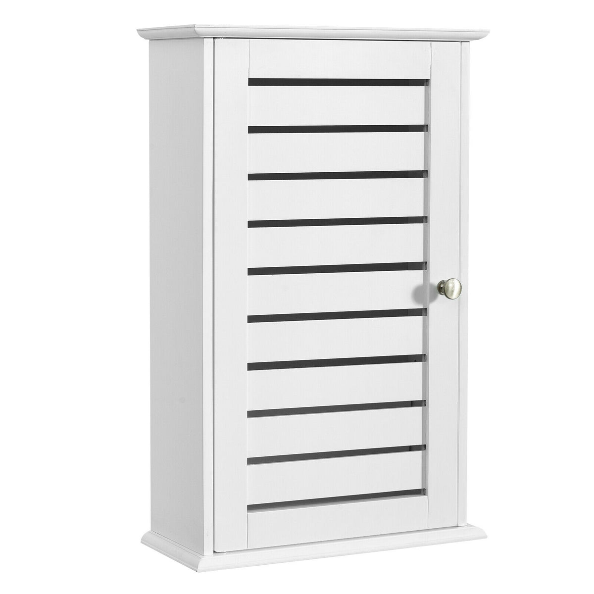 Wall Mount Medicine Cabinet Multifunction Storage Organizer-Wall Cabinets-DECOROLALA