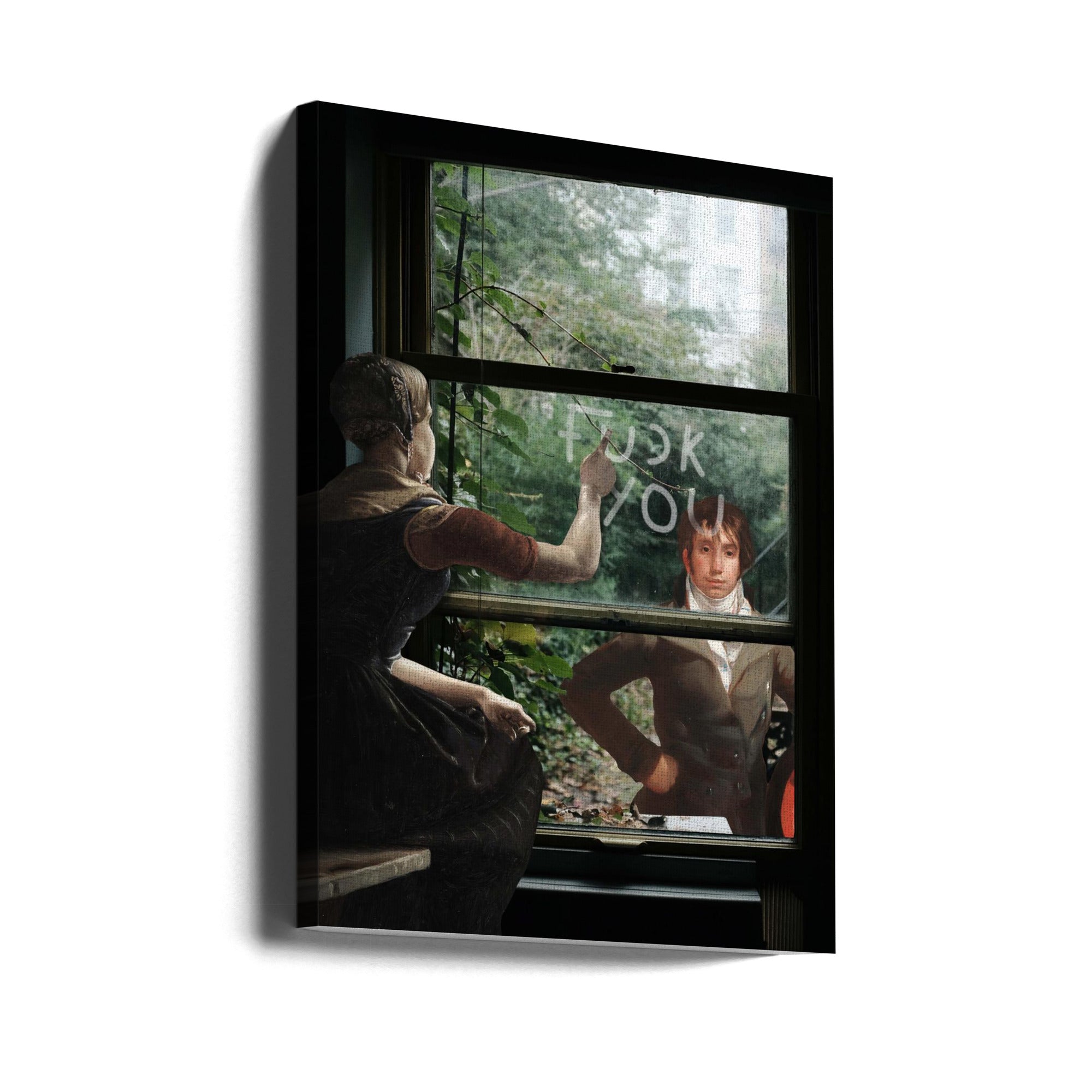 Wall art A Kind Goodbye-Canvas Print-DECOROLALA