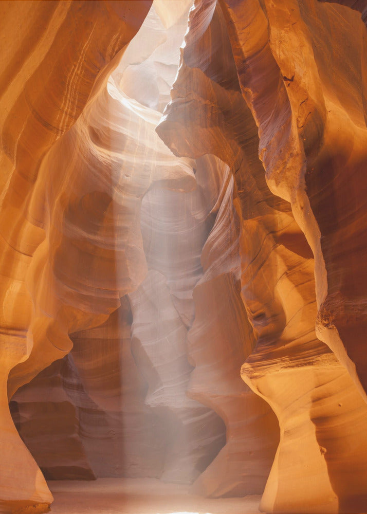 Wall art ANTELOPE CANYON Unique Lightbeam-canvas-DECOROLALA