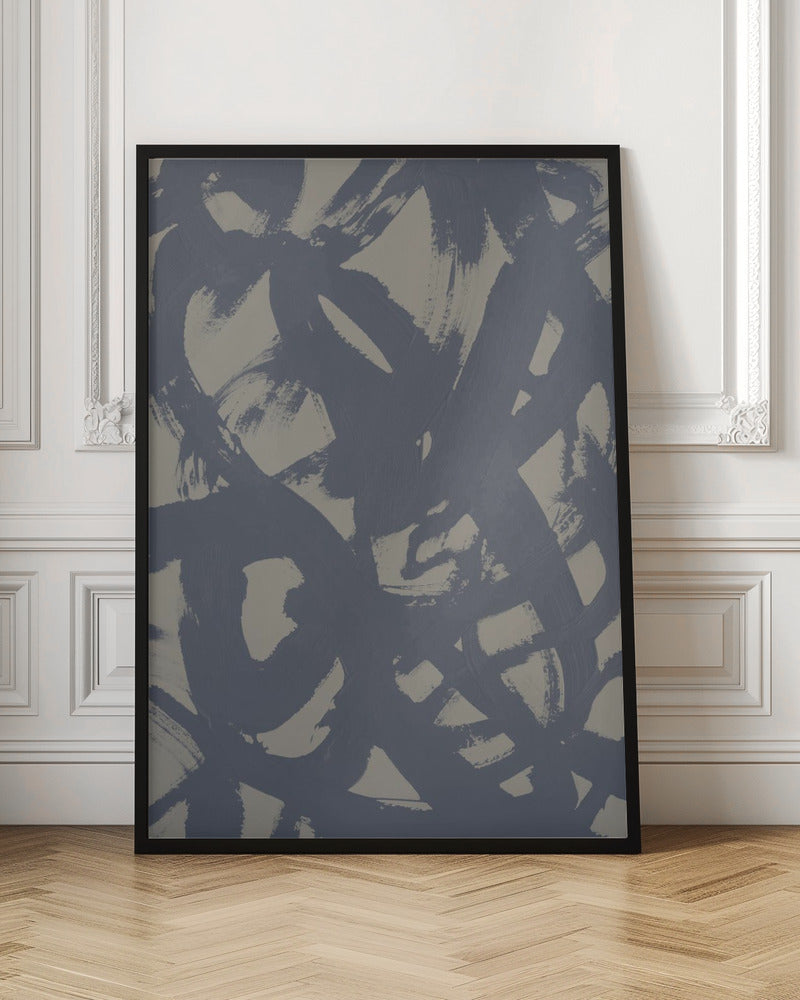 Wall art Abstract Brush Strokes 399X-canvas-DECOROLALA