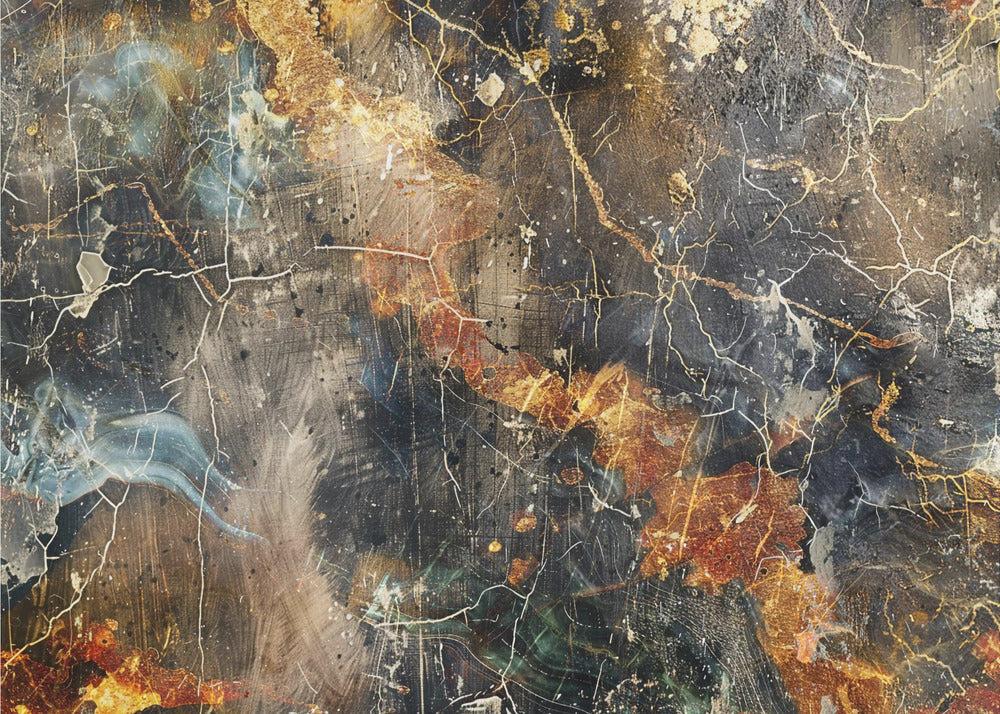 Wall art Abstract Marble Art Illustration 01-canvas-DECOROLALA