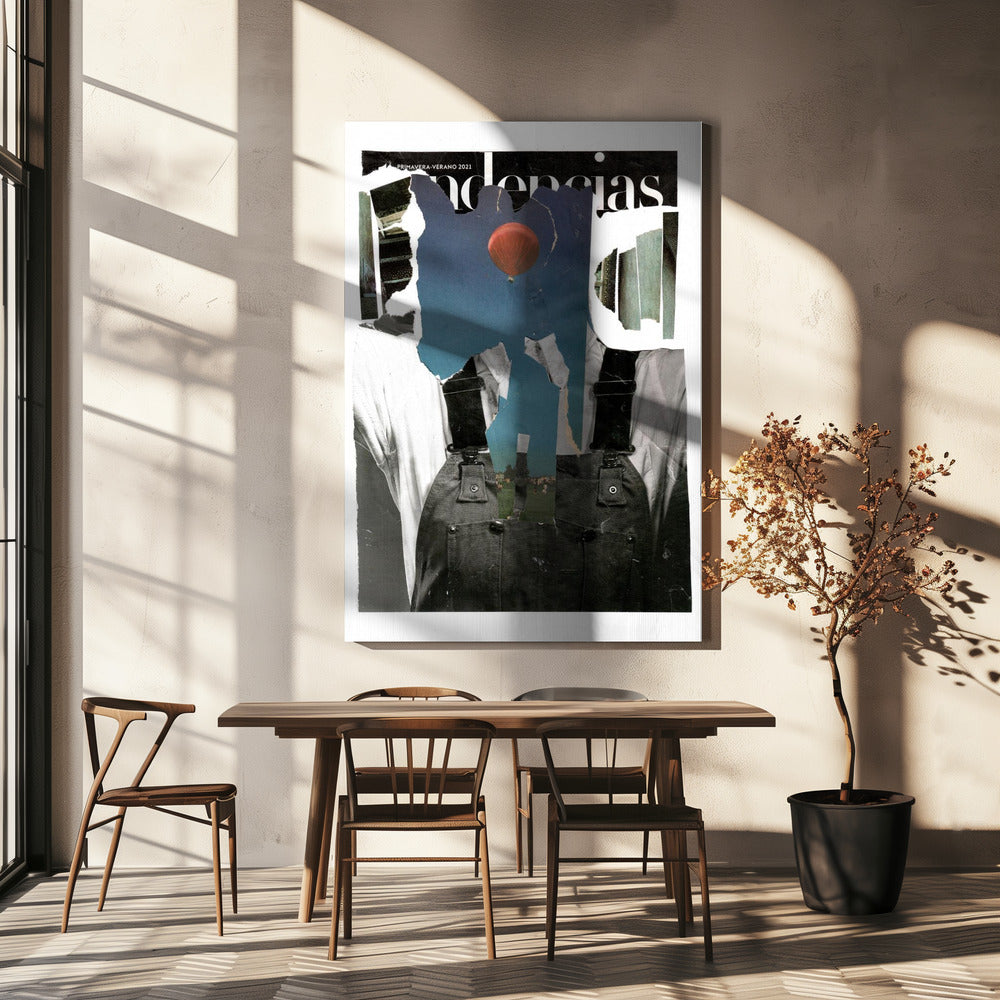 Wall art Abstract collage #3-canvas-DECOROLALA