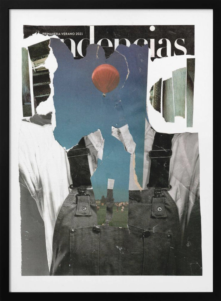 Wall art Abstract collage #3-canvas-DECOROLALA