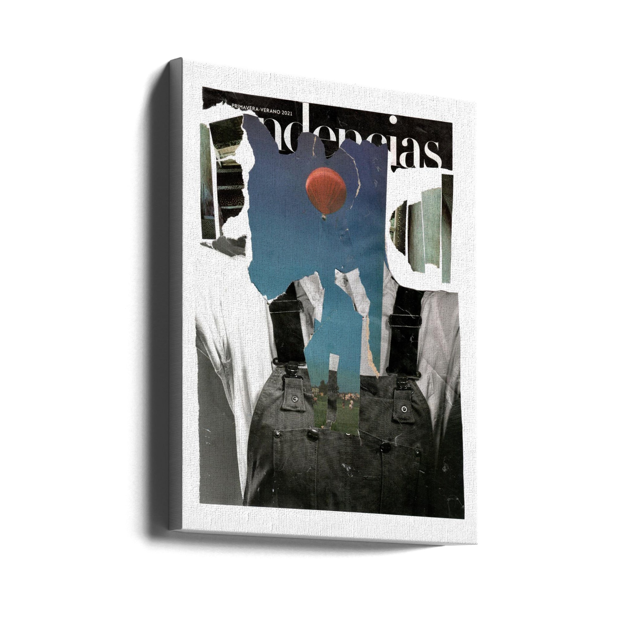 Wall art Abstract collage #3-canvas-DECOROLALA