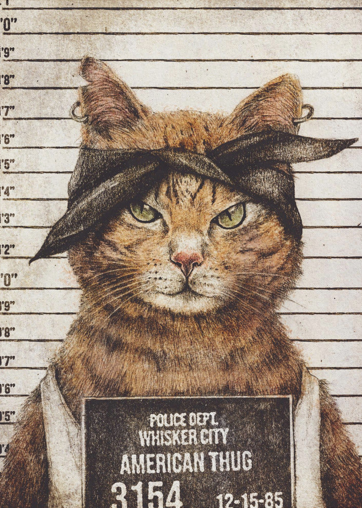 Wall art American Thug-Canvas Print-DECOROLALA