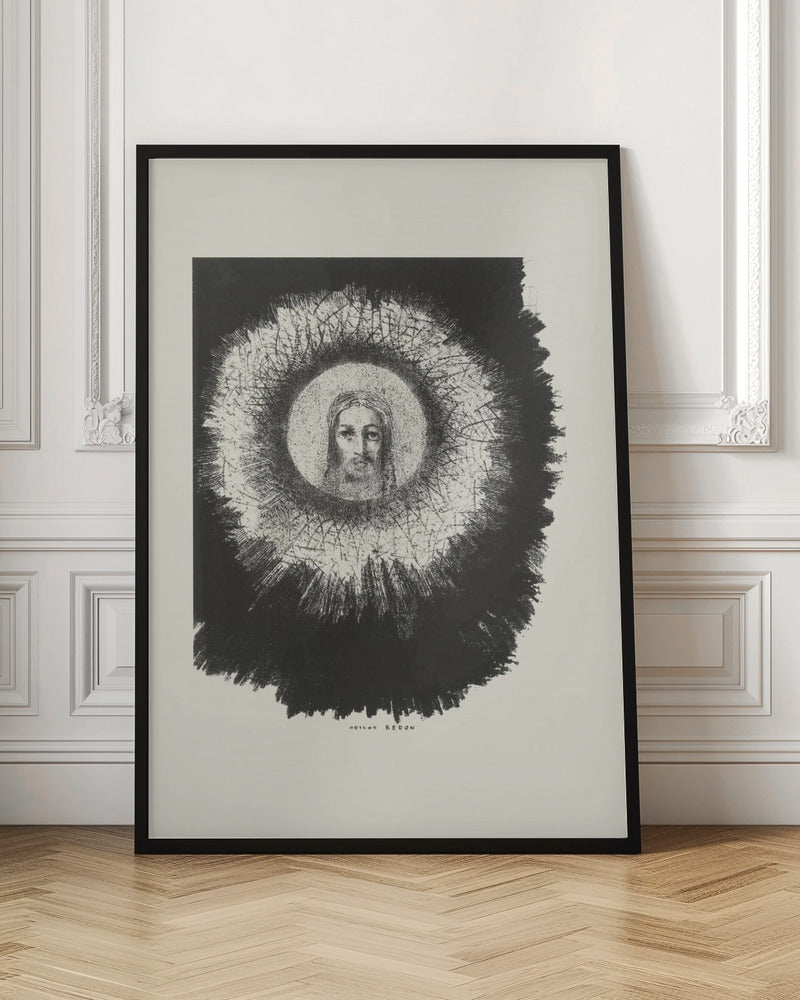 Wall art And the Face of Christ Shone In the Disk of the Sun-canvas-DECOROLALA