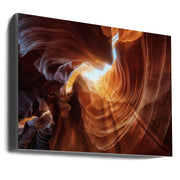 Wall art Antelope Hole.-canvas-DECOROLALA
