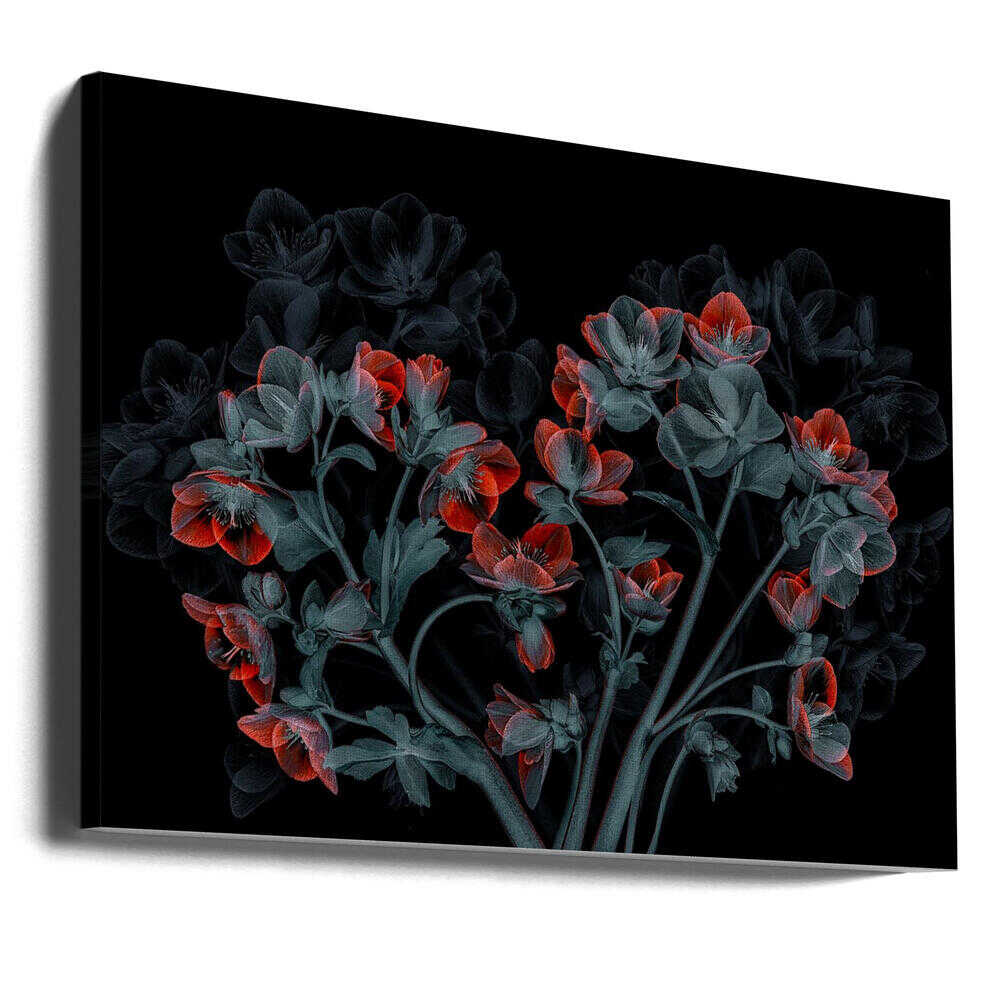 Wall art Beautiful Hellebores-Canvas Print-DECOROLALA