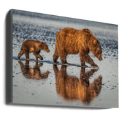 Wall art Beauty and the beast-Canvas Print-DECOROLALA