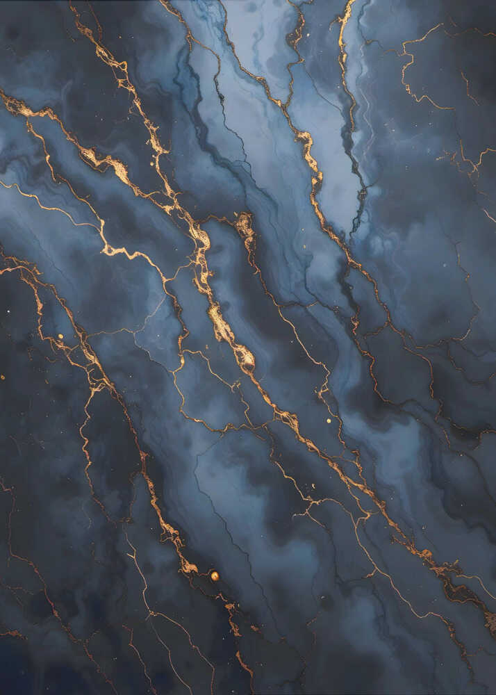 Wall art Blackout With Gold Vibes-canvas prints-DECOROLALA