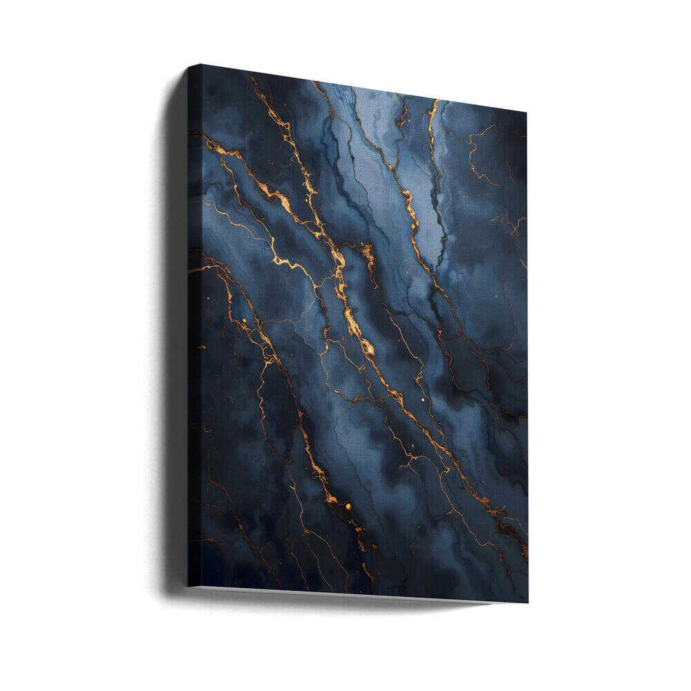 Wall art Blackout With Gold Vibes-canvas prints-DECOROLALA