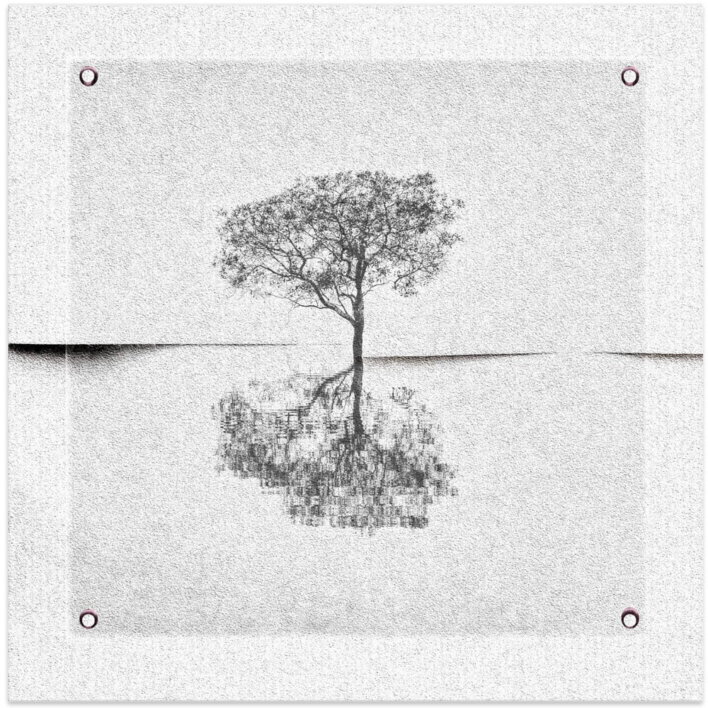 Wall art Broken canvas.-Canvas Print-DECOROLALA