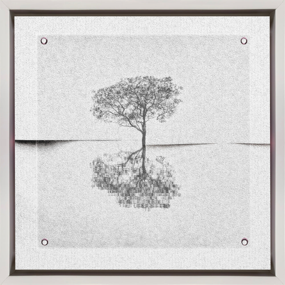 Wall art Broken canvas.-Canvas Print-DECOROLALA