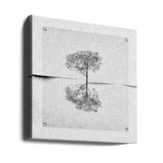 Wall art Broken canvas.-Canvas Print-DECOROLALA