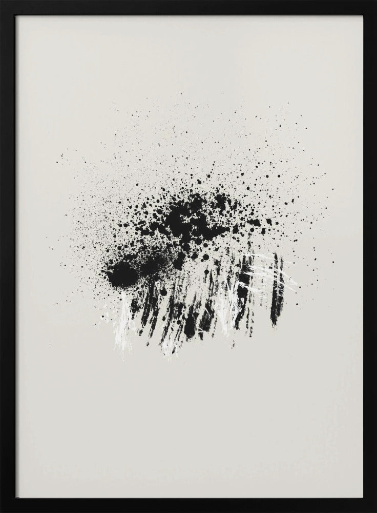 Wall art Brush splatters #3-canvas-DECOROLALA