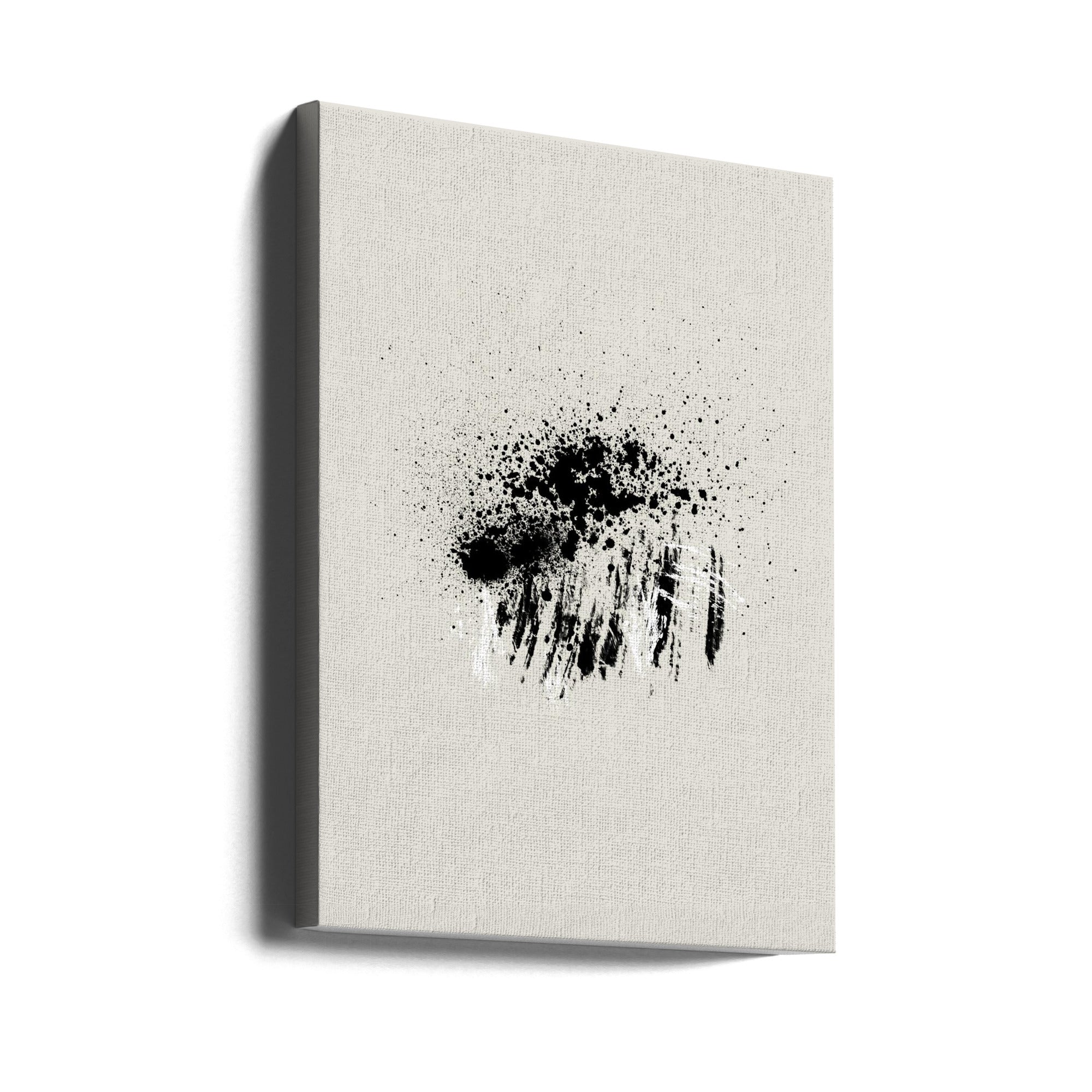 Wall art Brush splatters #3-canvas-DECOROLALA