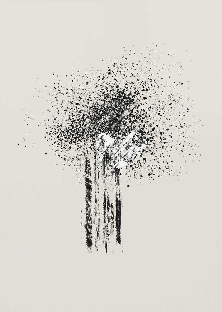 Wall art Brush splatters #5-canvas-DECOROLALA