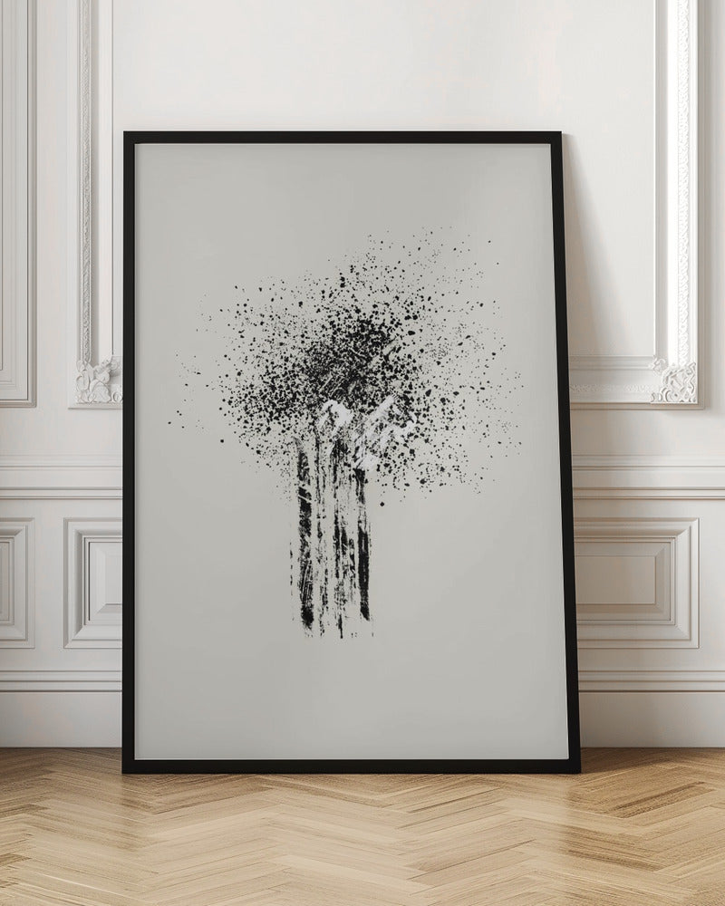 Wall art Brush splatters #5-canvas-DECOROLALA