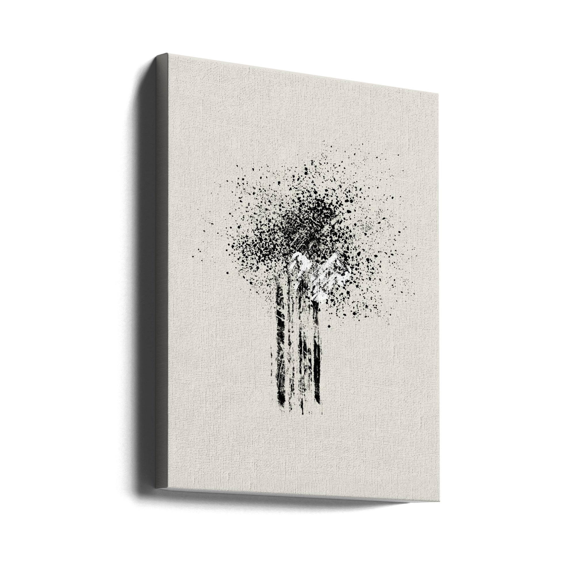 Wall art Brush splatters #5-canvas-DECOROLALA