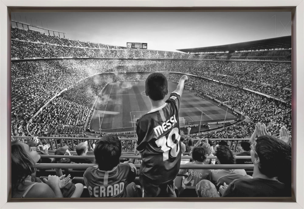 Wall art Cathedral of Football-Canvas Print-DECOROLALA