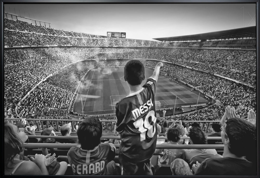 Wall art Cathedral of Football-Canvas Print-DECOROLALA