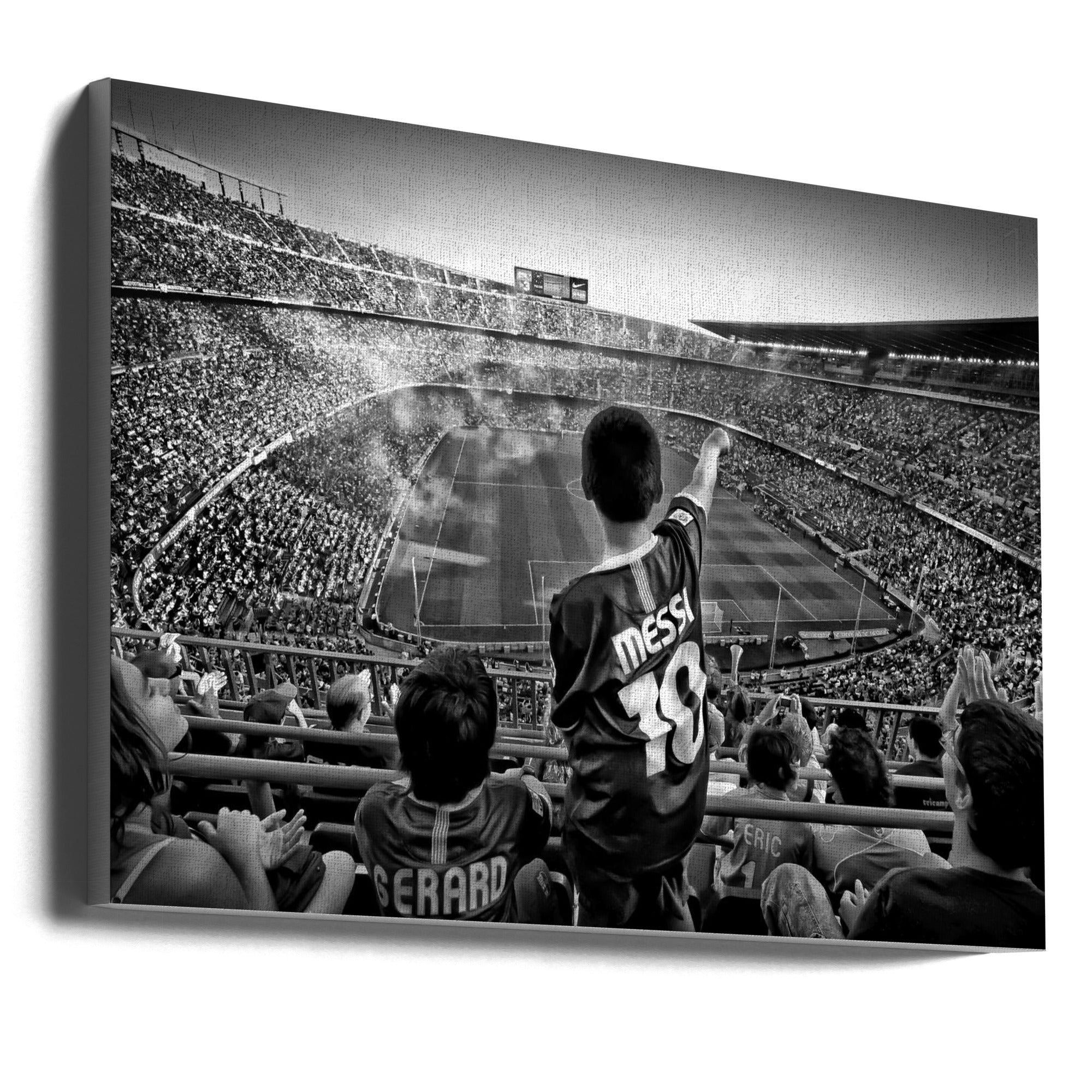 Wall art Cathedral of Football-Canvas Print-DECOROLALA