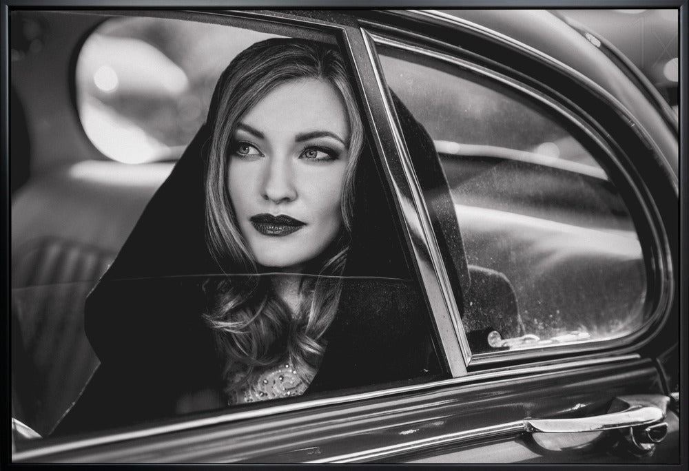 Wall art Caught in a moment of absence...-Canvas Print-DECOROLALA