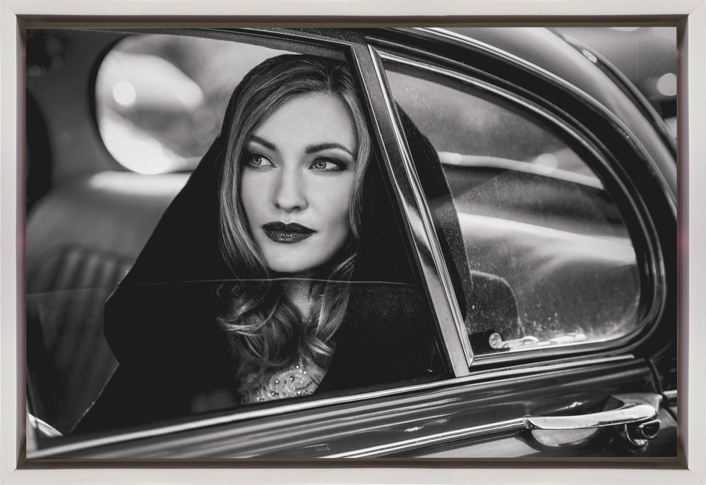 Wall art Caught in a moment of absence...-Canvas Print-DECOROLALA