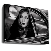 Wall art Caught in a moment of absence...-Canvas Print-DECOROLALA