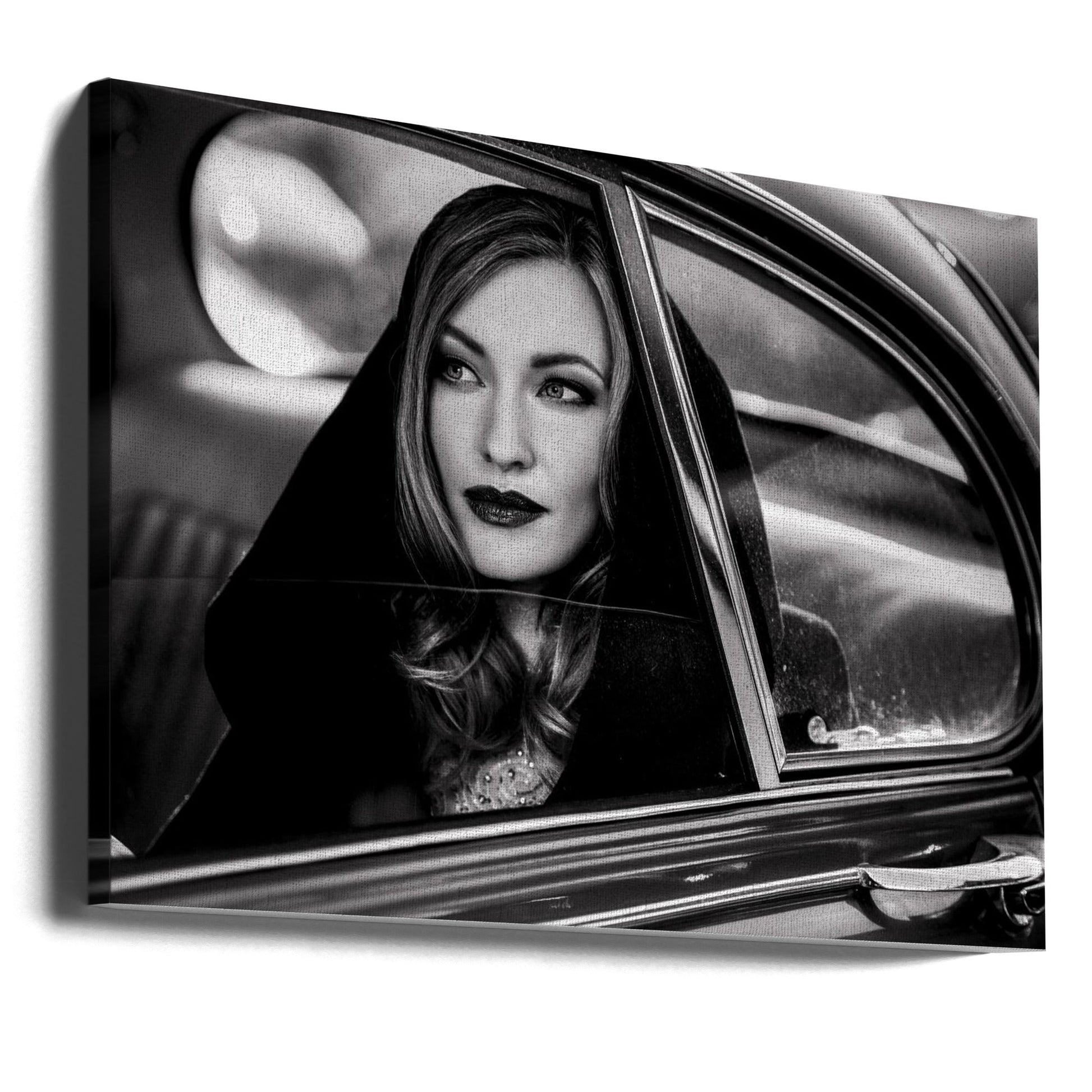 Wall art Caught in a moment of absence...-Canvas Print-DECOROLALA