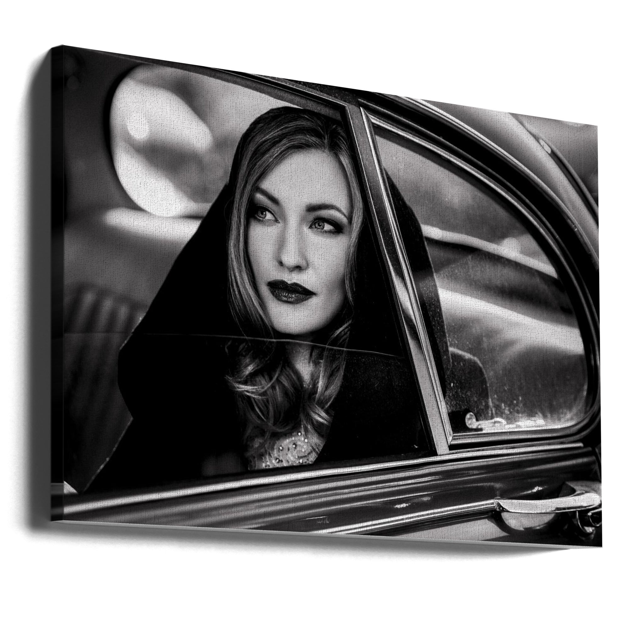 Wall art Caught in a moment of absence...-Canvas Print-DECOROLALA