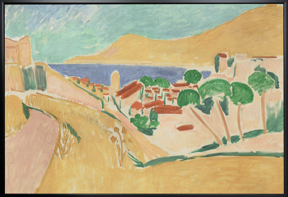 Wall art Collioure En Aout-Canvas Print-DECOROLALA