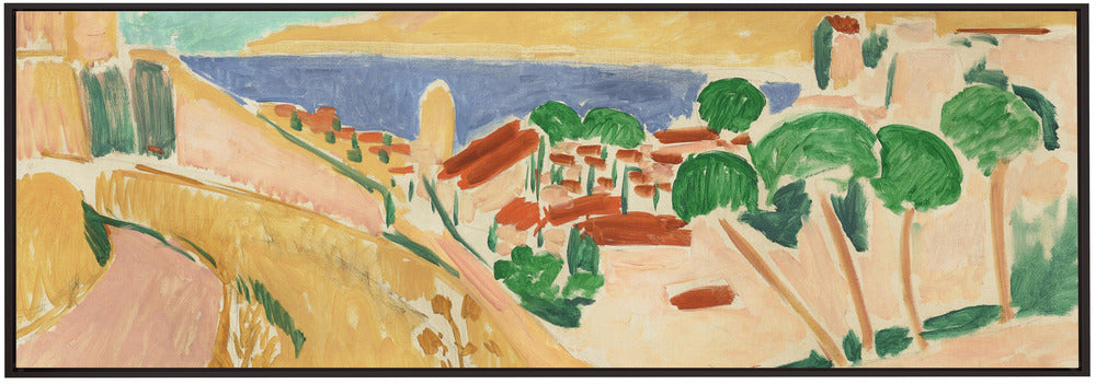 Wall art Collioure En Aout-Canvas Print-DECOROLALA