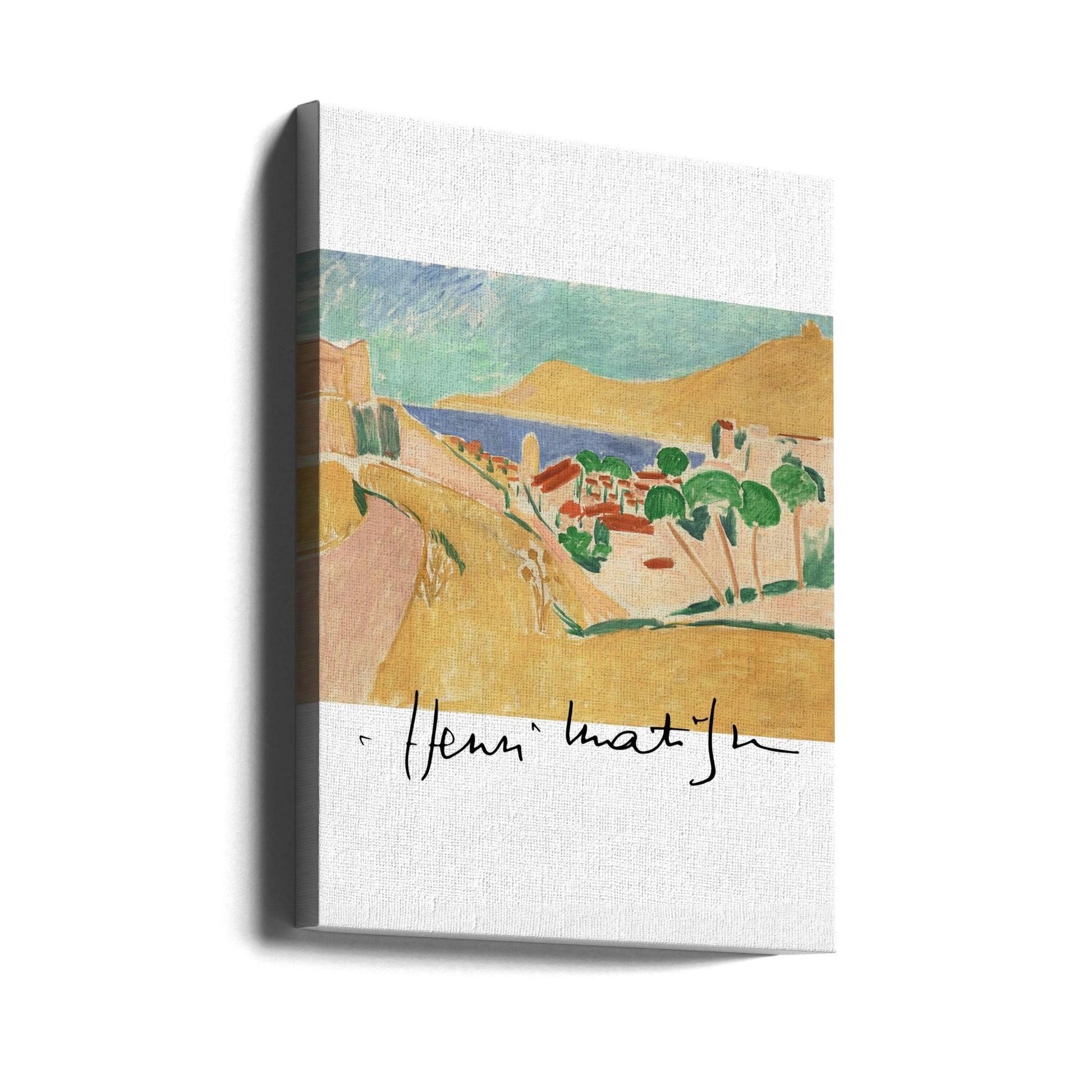 Wall art Collioure En Aout-canvas prints-DECOROLALA