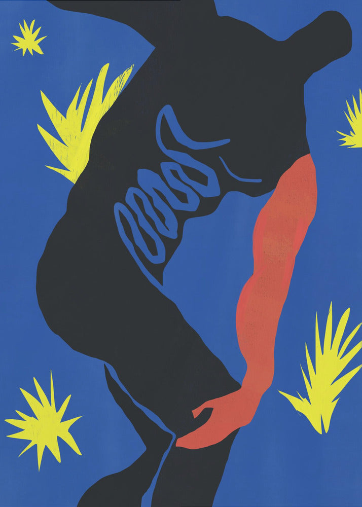 Wall art Cut out paper sport figurine-canvas-DECOROLALA