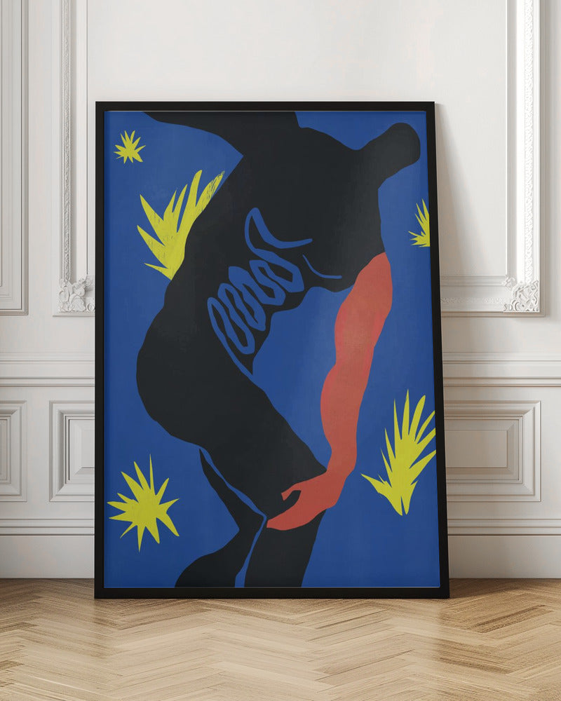 Wall art Cut out paper sport figurine-canvas-DECOROLALA