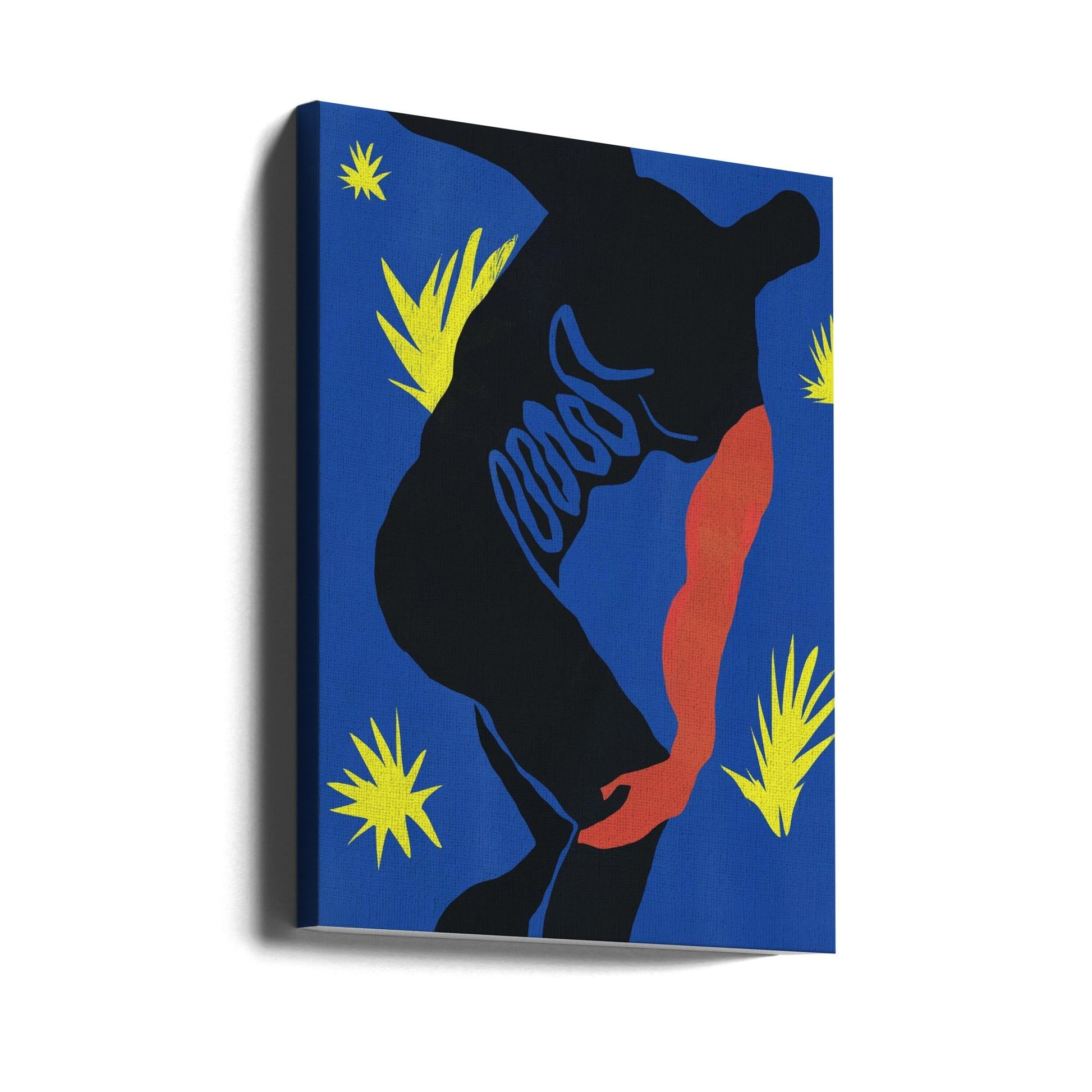 Wall art Cut out paper sport figurine-canvas-DECOROLALA