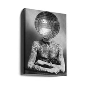 Wall art DISCO VINTAGE PORTRAIT-canvas prints-DECOROLALA