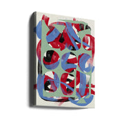 Wall art Dry directional strokes abstract 03-canvas-DECOROLALA