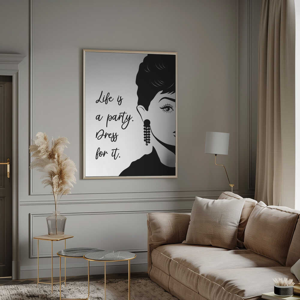 Wall art Elegant Celebration-canvas prints-DECOROLALA