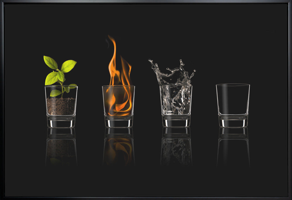 Wall art Elements...-Canvas Print-DECOROLALA