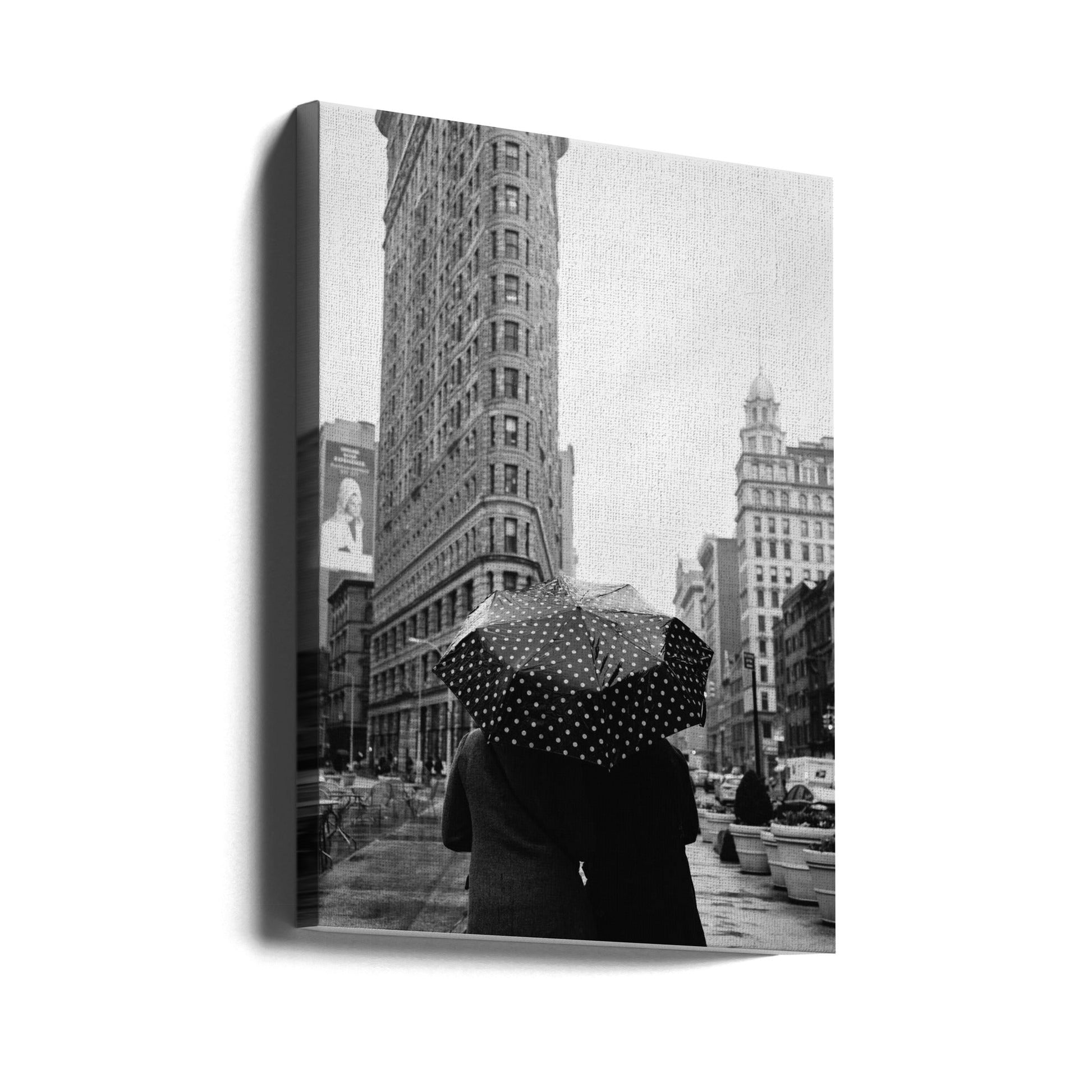 Wall art Flatiron Rainy Day Ii.-Canvas Print-DECOROLALA