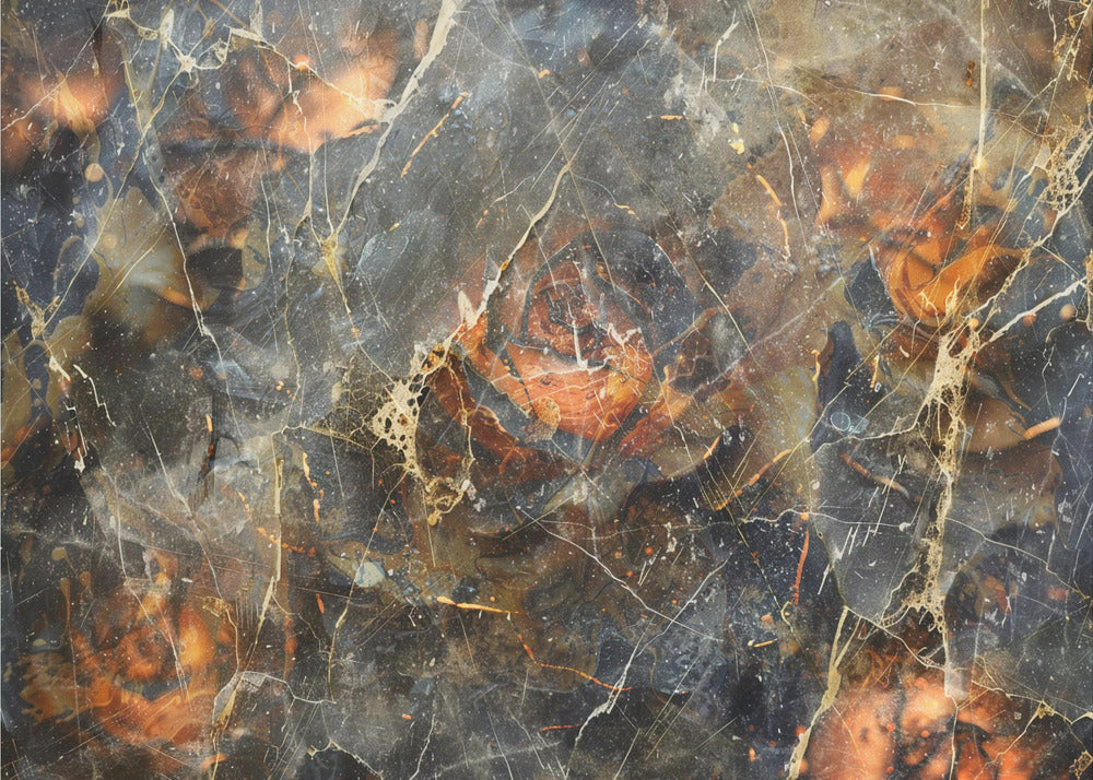 Wall art Floral Vintage Art Illustration 17-Canvas Print-DECOROLALA