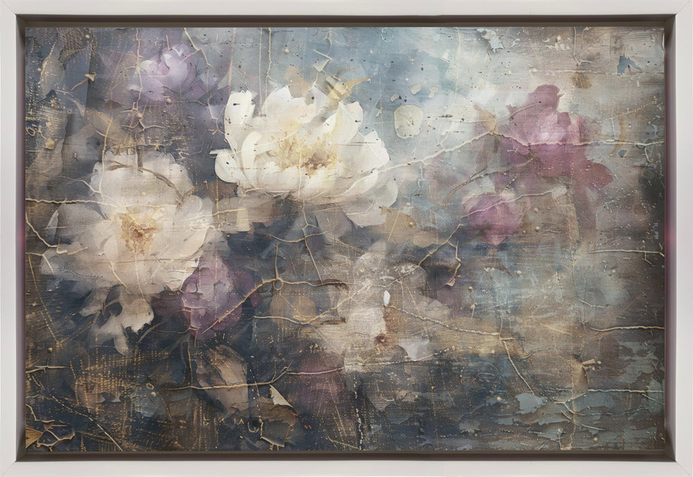 Wall art Flower Floral Art Illustration Wallart 001-canvas-DECOROLALA