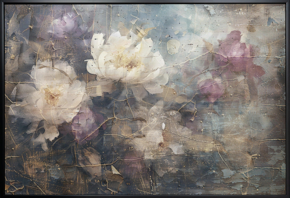 Wall art Flower Floral Art Illustration Wallart 001-canvas-DECOROLALA