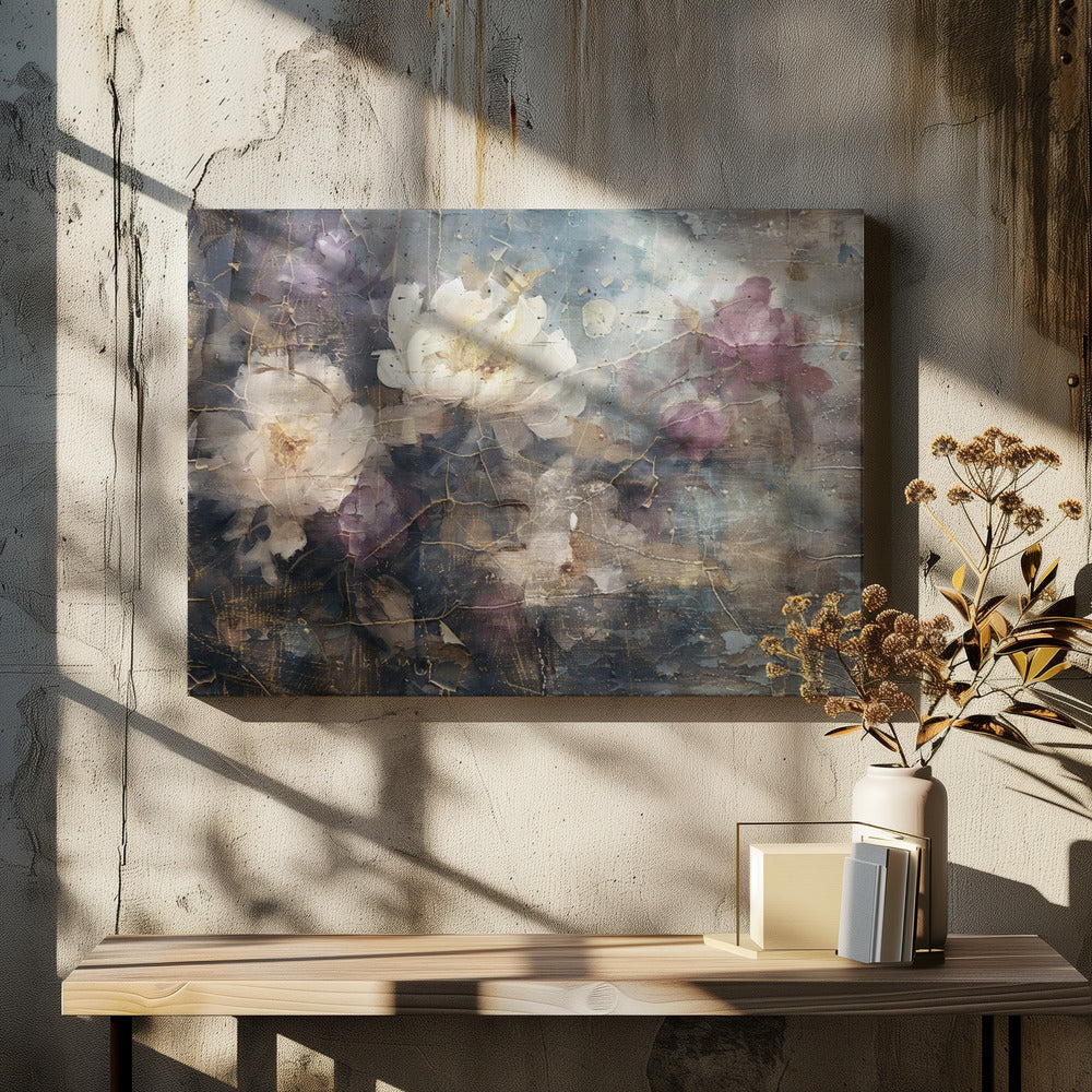 Wall art Flower Floral Art Illustration Wallart 001-canvas-DECOROLALA