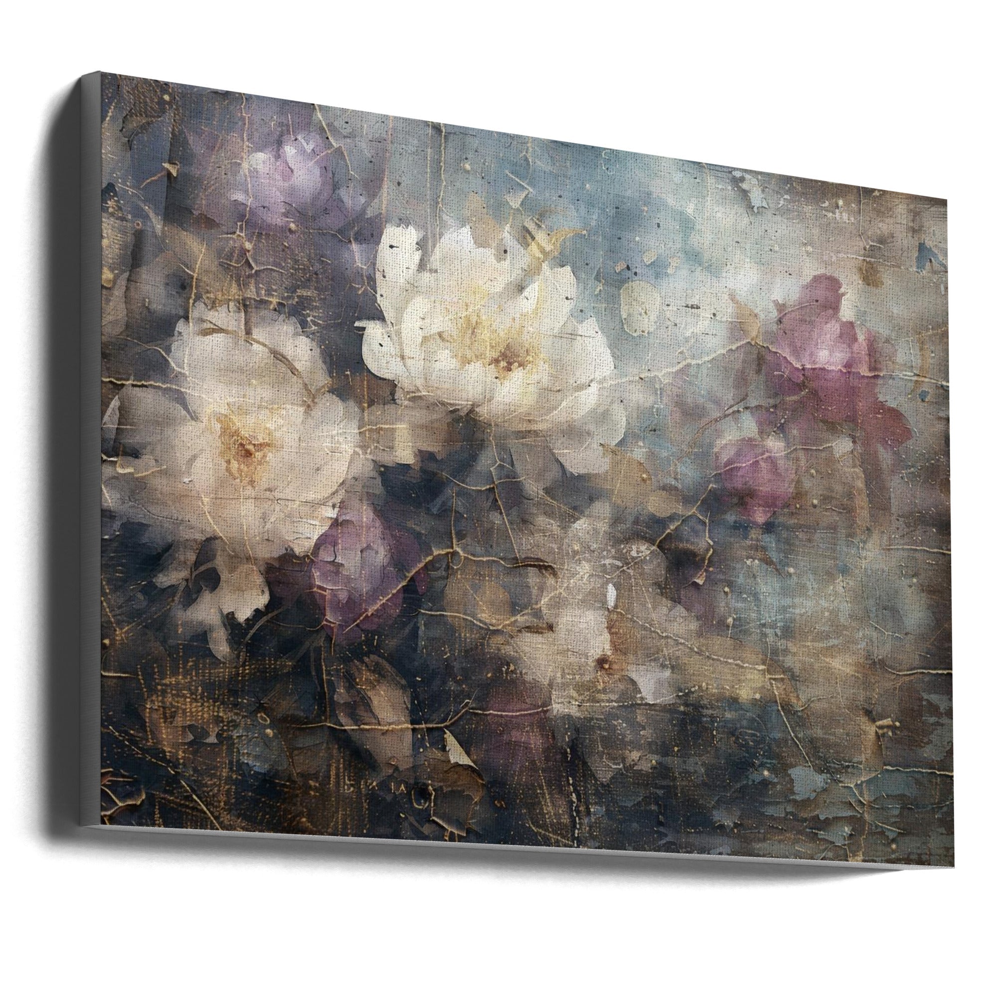 Wall art Flower Floral Art Illustration Wallart 001-canvas-DECOROLALA