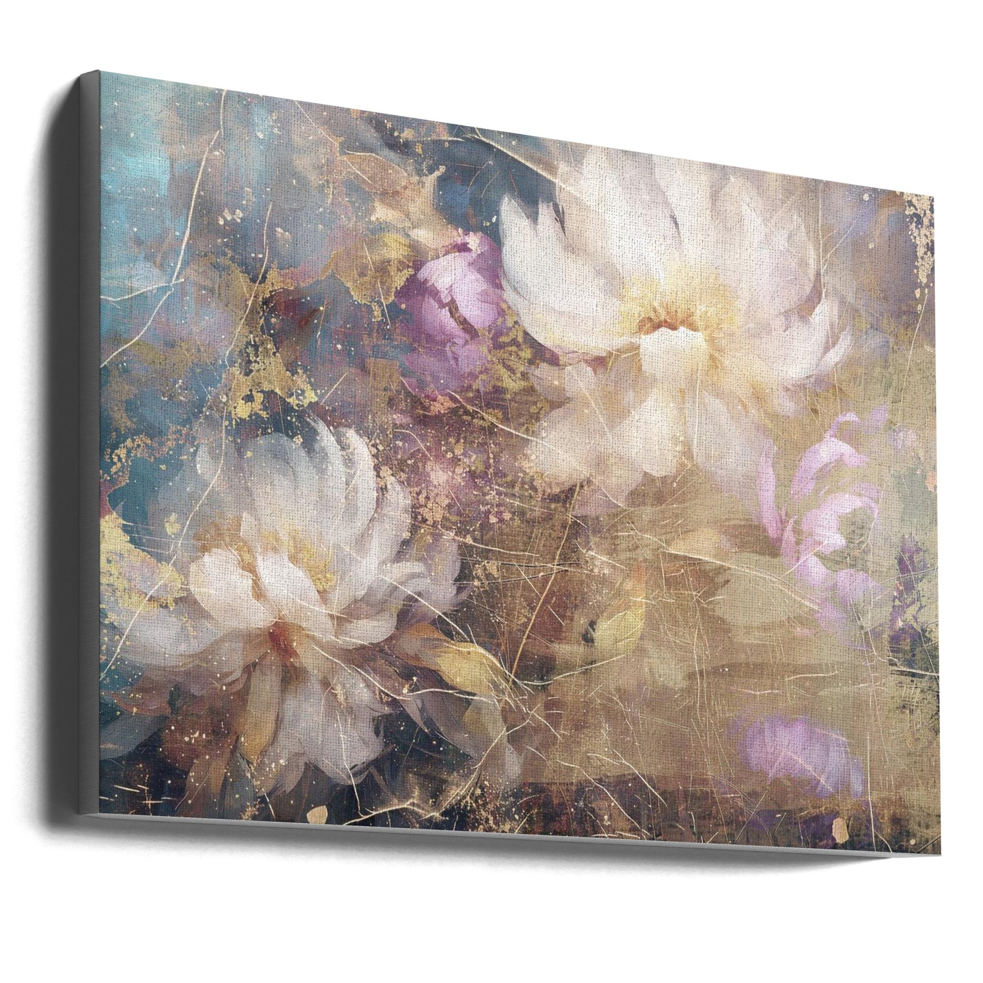 Wall art Flower Floral Art Illustration Wallart 002-canvas-DECOROLALA