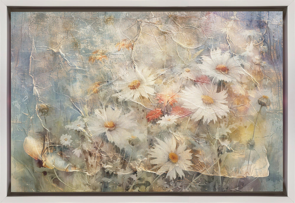 Wall art Flower Floral Art Illustration Wallart 009-canvas-DECOROLALA